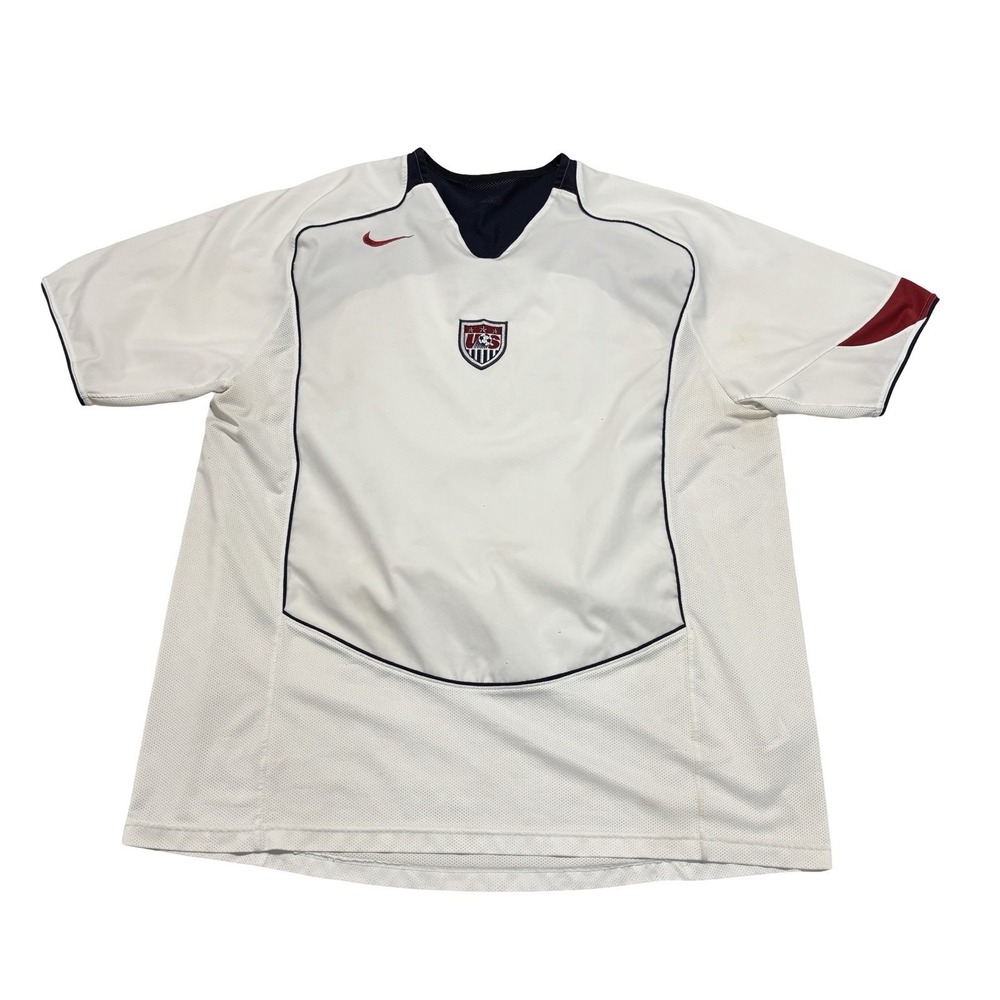 Vintage Nike USA National Team USMNT 2004/2005 Home Jersey Men's Size XXL 25x33